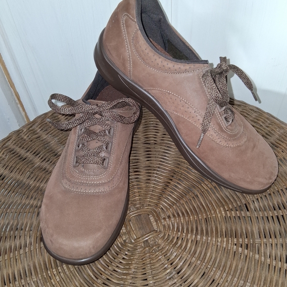 SAS Shoes - SAS Brown Suede Leather Walking Shoes